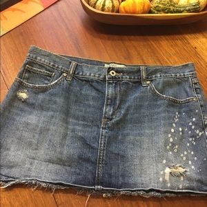 Old Navy denim mini